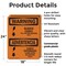 Signmission Safety Culture Sign, 18 in Width, Plastic, Rectangle, Bilingual OS-2PACK-WS-P-1824-L-12508 - alternate 4